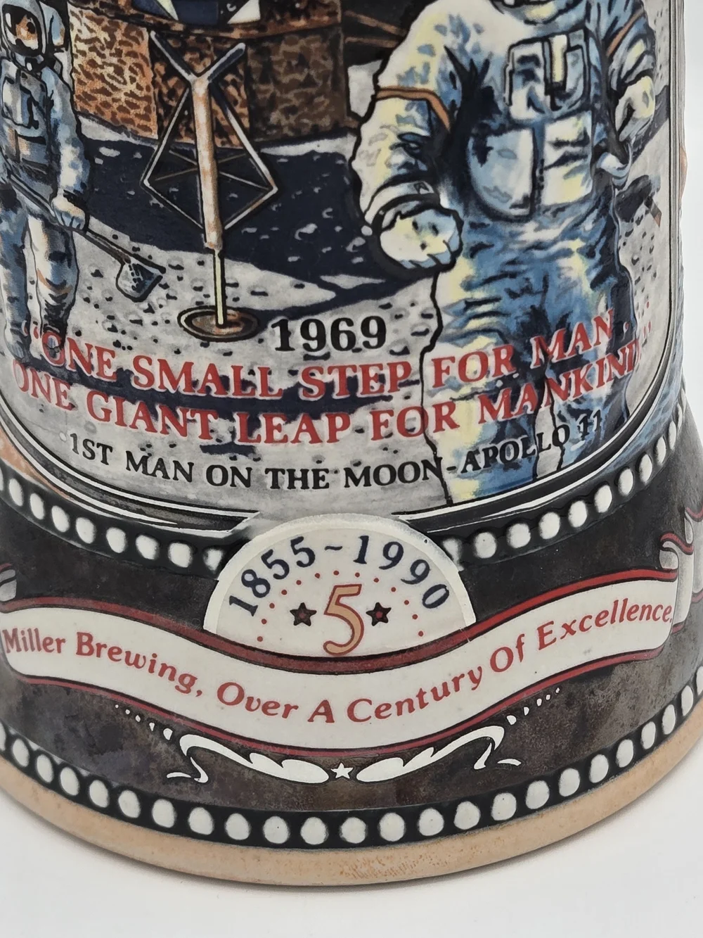 1990 NASA 1969 Miller High Life Beer 
